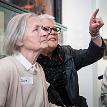 Museumtour voor mensen met dementie
