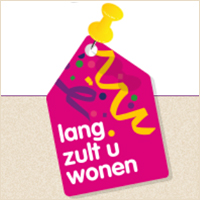 Logo  van de Lang zult u wonen campagne